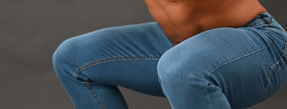 Men s Athletic Fit Jeans For Bodybuilders Oxcloth