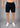 Comfortable navy blue athletic fit shorts with an adaptive athletic fit design for enhanced movement and durability, ideal for exercise and casual wear.