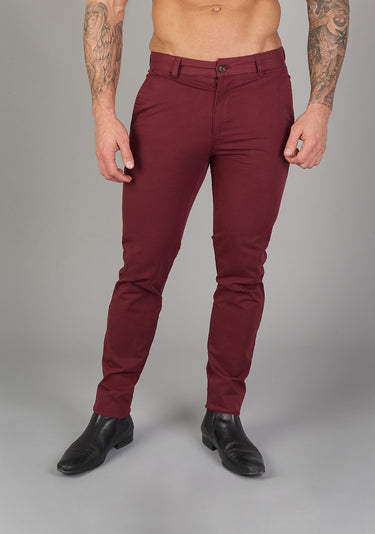 Fox Athletic-Fit Chinos - 68.00 - Oxcloth - Bottoms muscle-fit for bodybuilders and athletes