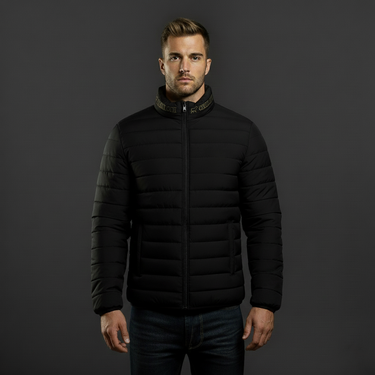 Blackout Puffer Jacket Gold Edition