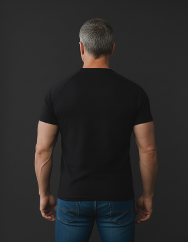 Blackout Raglan Tee Tonal Edition