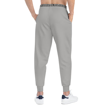 The Everyday- Light Grey Muscle Fit Athletic Joggers