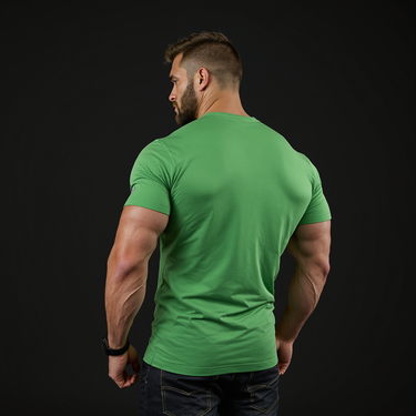 Green Muscle Fit T-Shirt