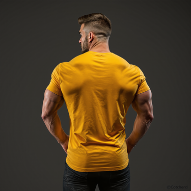 Gold Muscle Fit T-Shirt