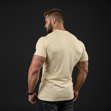 Oatmeal Muscle Fit T-Shirt