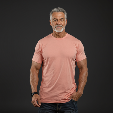 Oxblood Series Signature Premium Muscle Fit T-Shirt