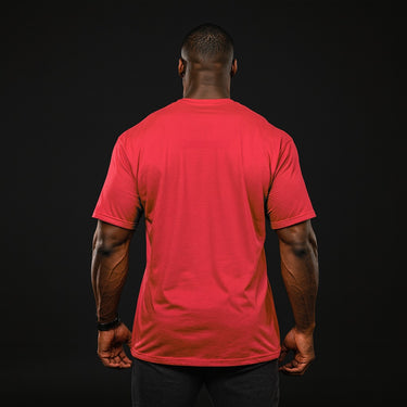 Red Heavy Oversized Tee