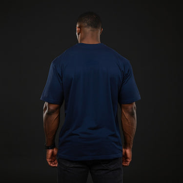 Navy Heavy Oversized Tee