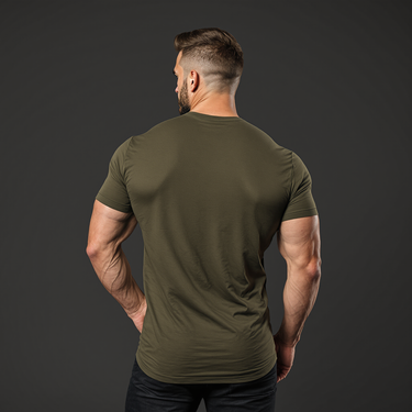 Green Muscle Fit T-Shirt